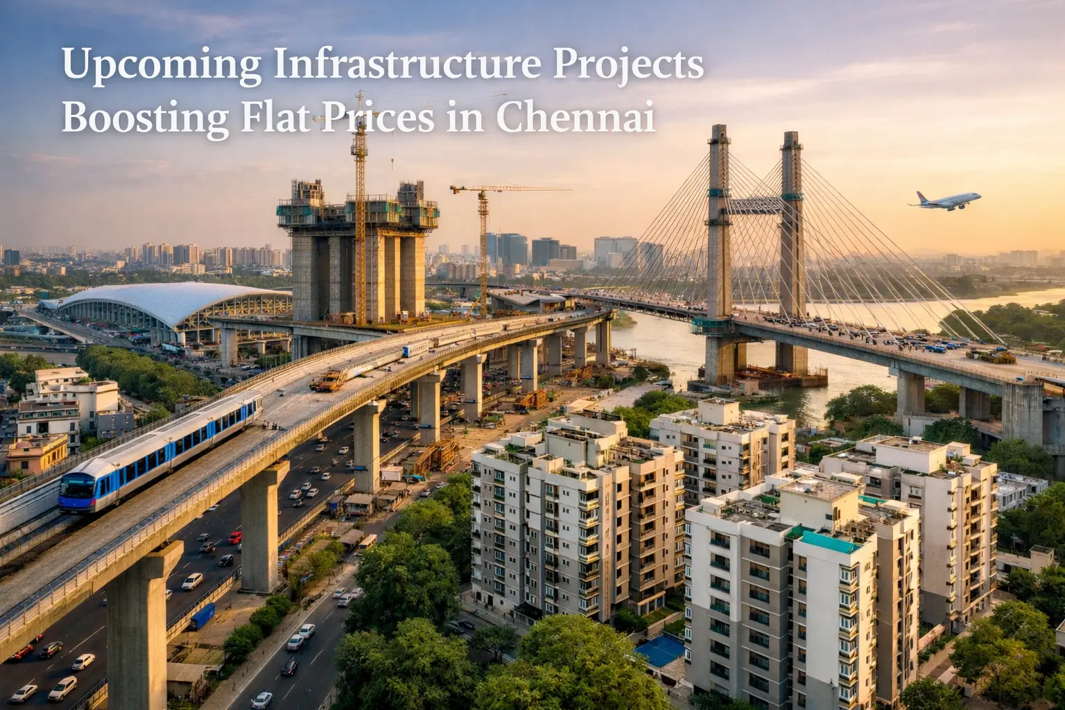Upcoming Infrastructure Projects Boosting Flat Prices in Chennai