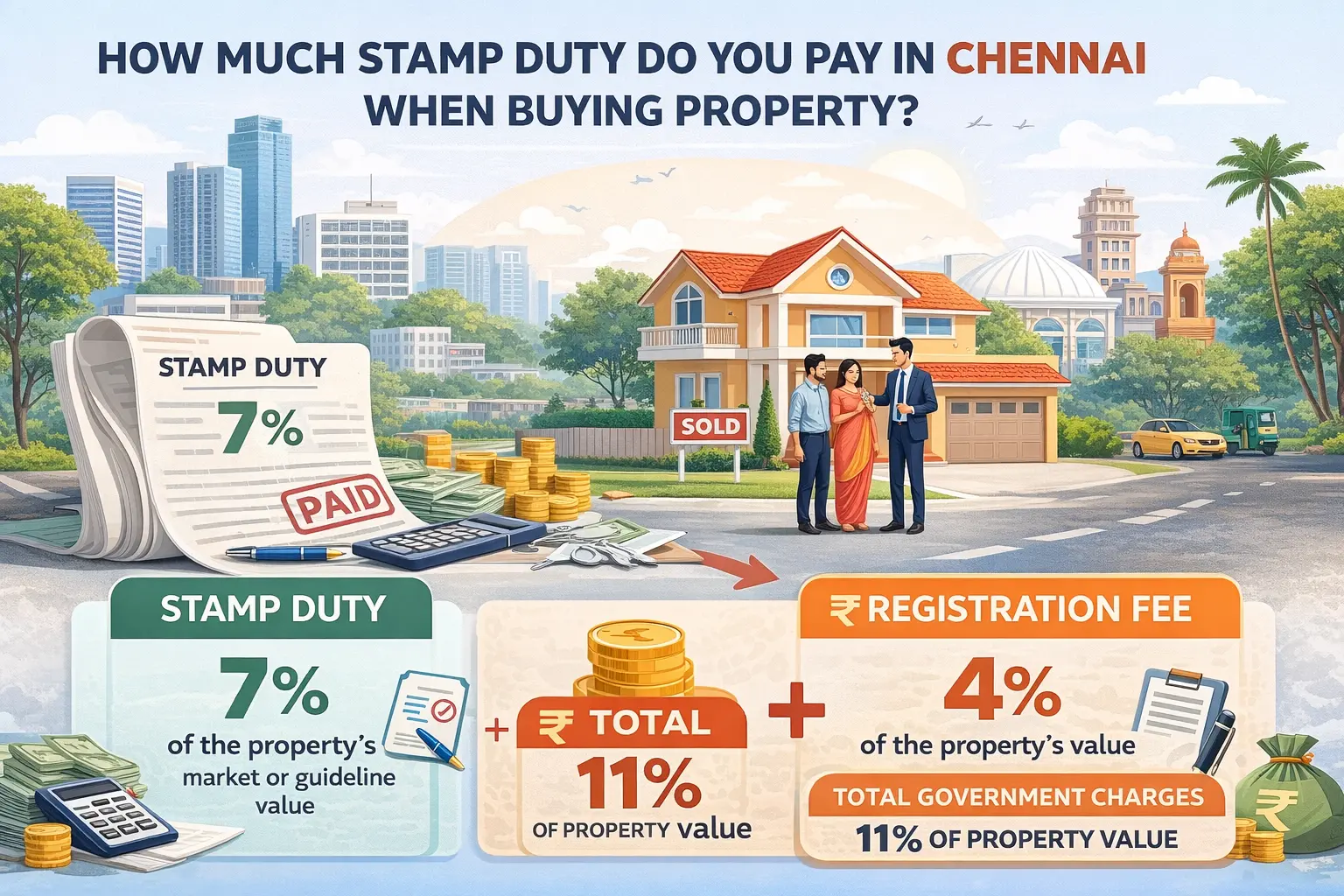 Stamp Duty in Chennai When Buying Property