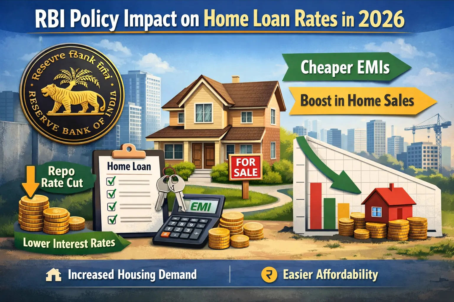 RBI Policy Impact on Home Loan Rates in 2026