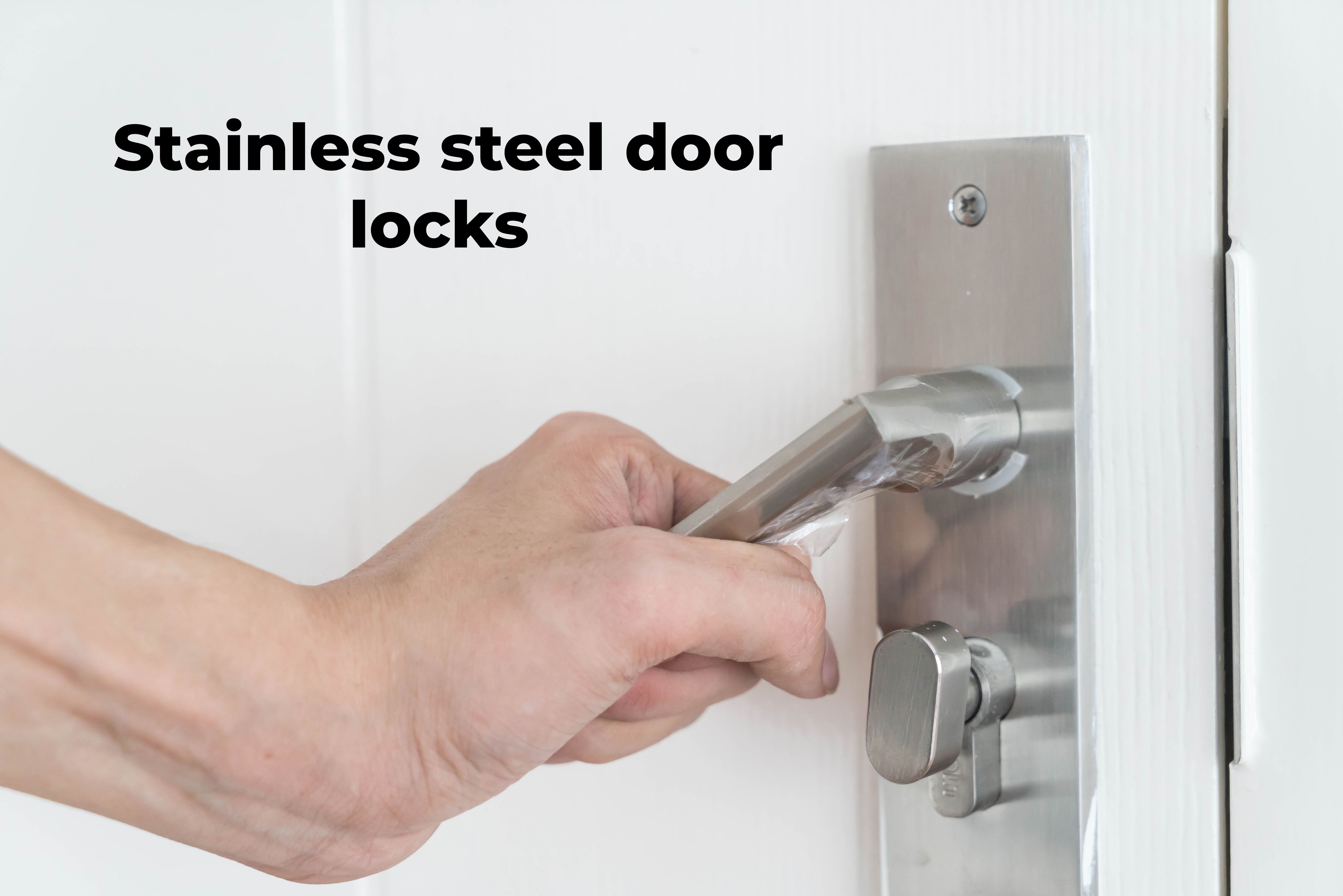 Stainless Steel Lock Door