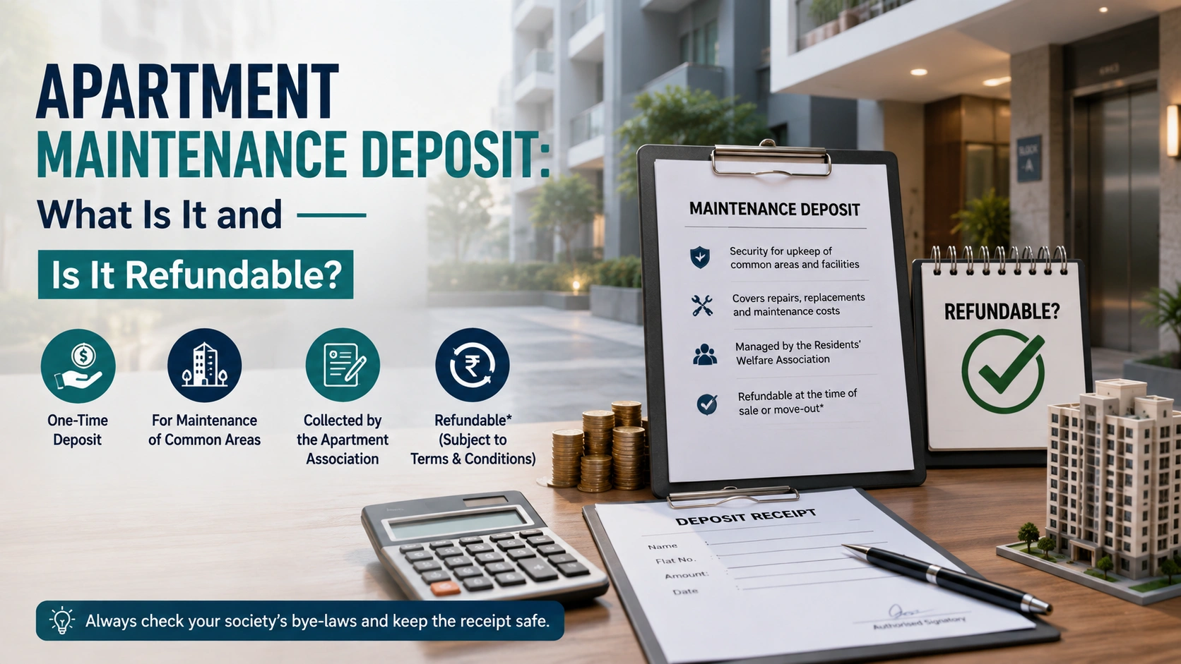 Apartment Maintenance Deposit: What Is It and Is It Refundable