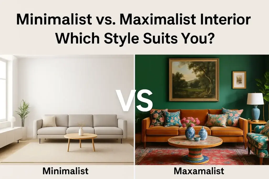 Minimalist vs. Maximalist Interiors — Which Style Fits You