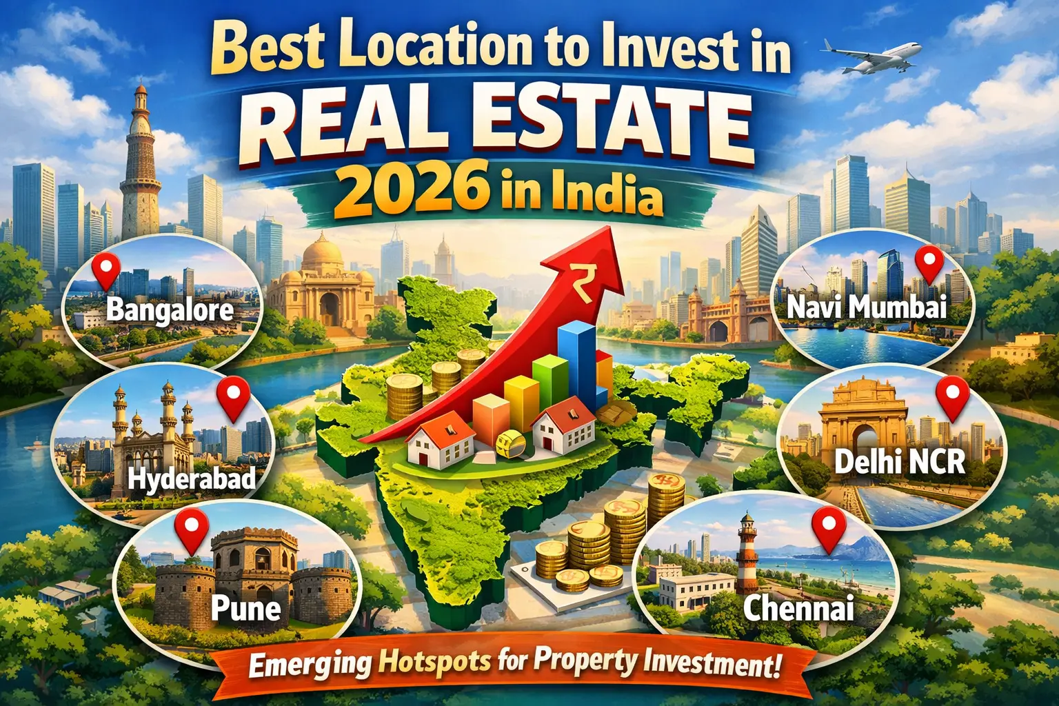 Best Locations to invest in Real Estate in India 2026