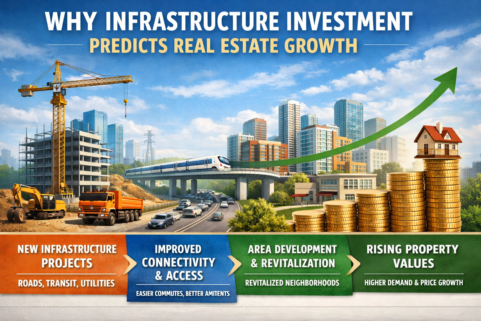 Why Infrastructure Investment Predicts Real Estate Growth