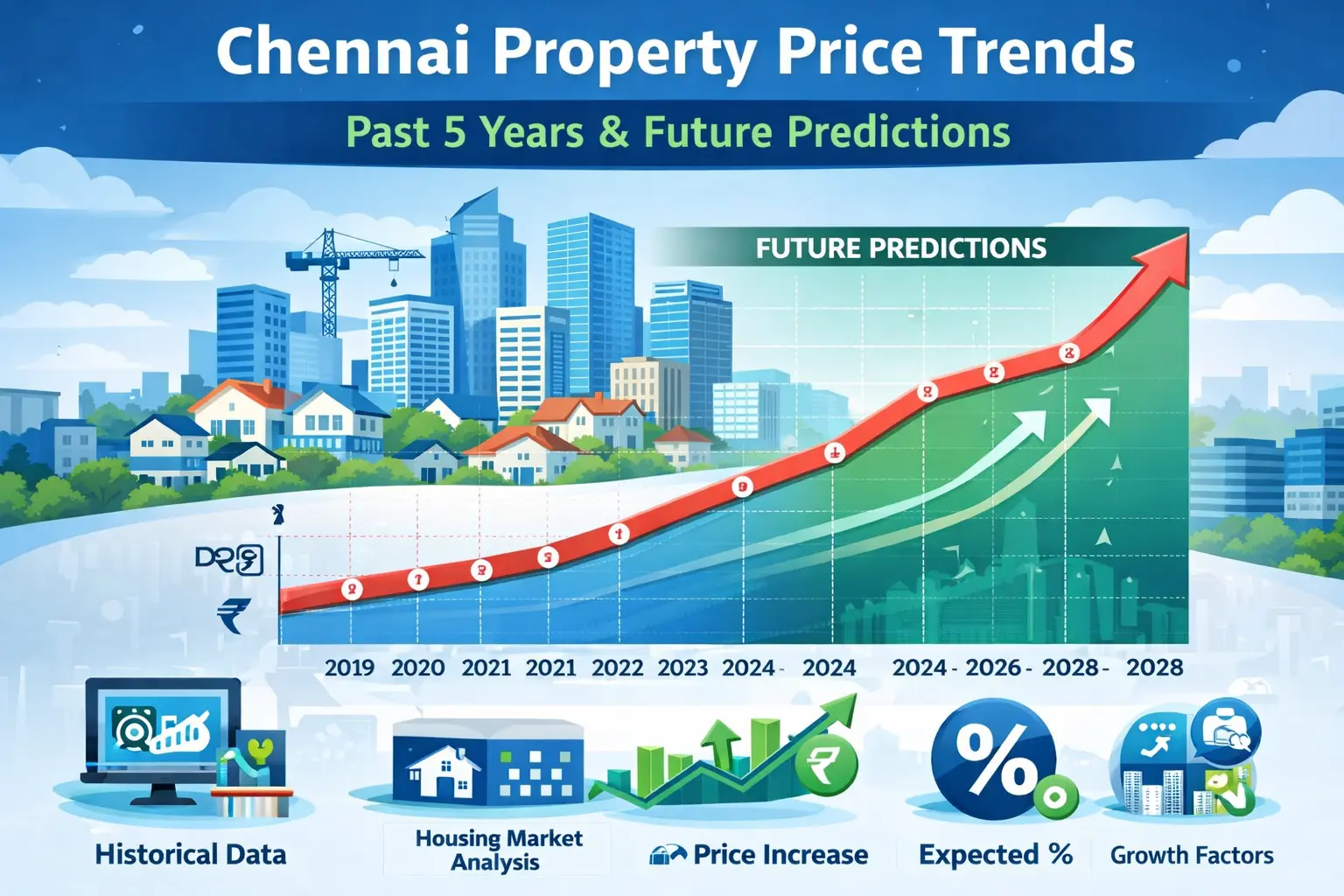 Chennai Property Price Trends Past 5 Years & Future Predictions
