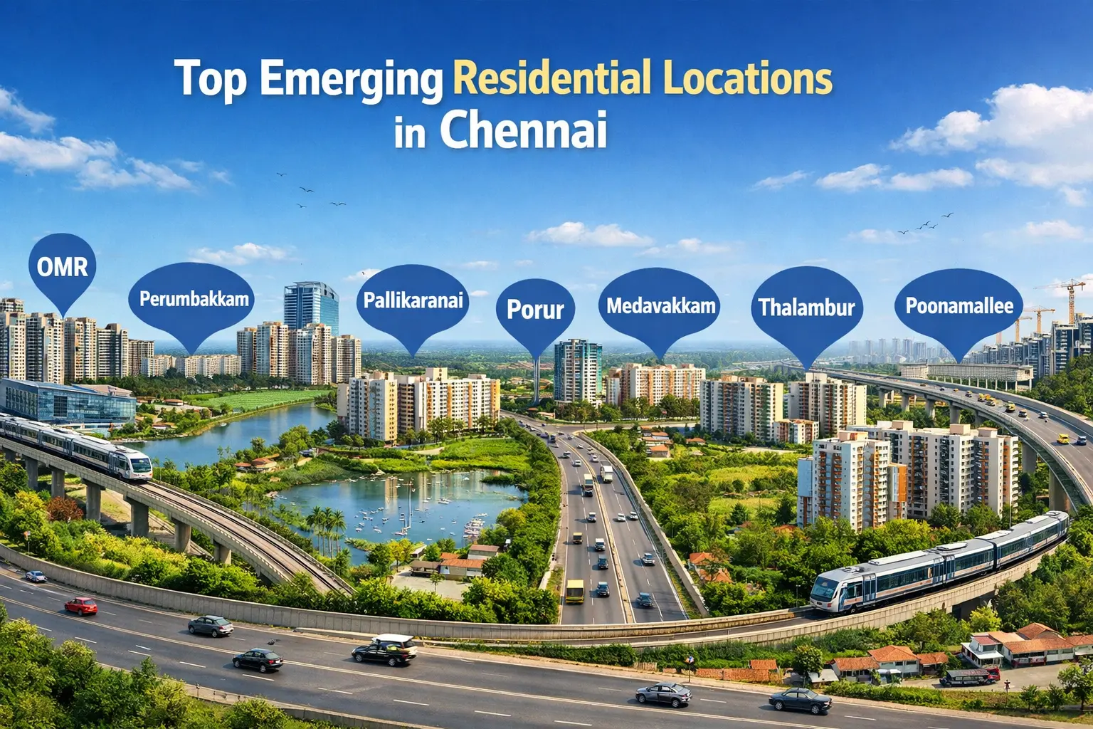 Top Emerging Residential Locations in Velachery