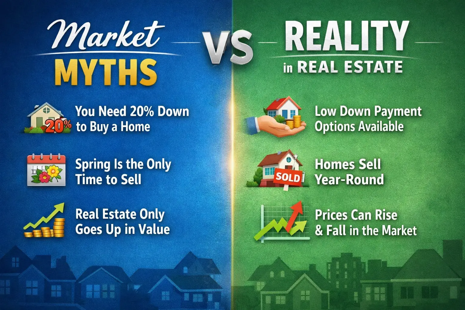 Markets Myths vs Reality in Real Estate