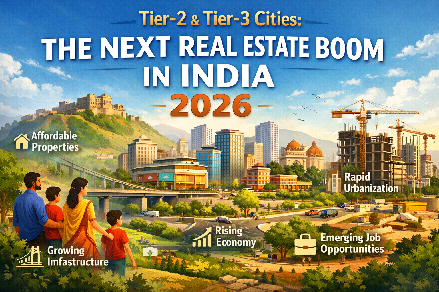 Tier 2 and Tier 3 Cities The Next Real Estate Boom in India 2026