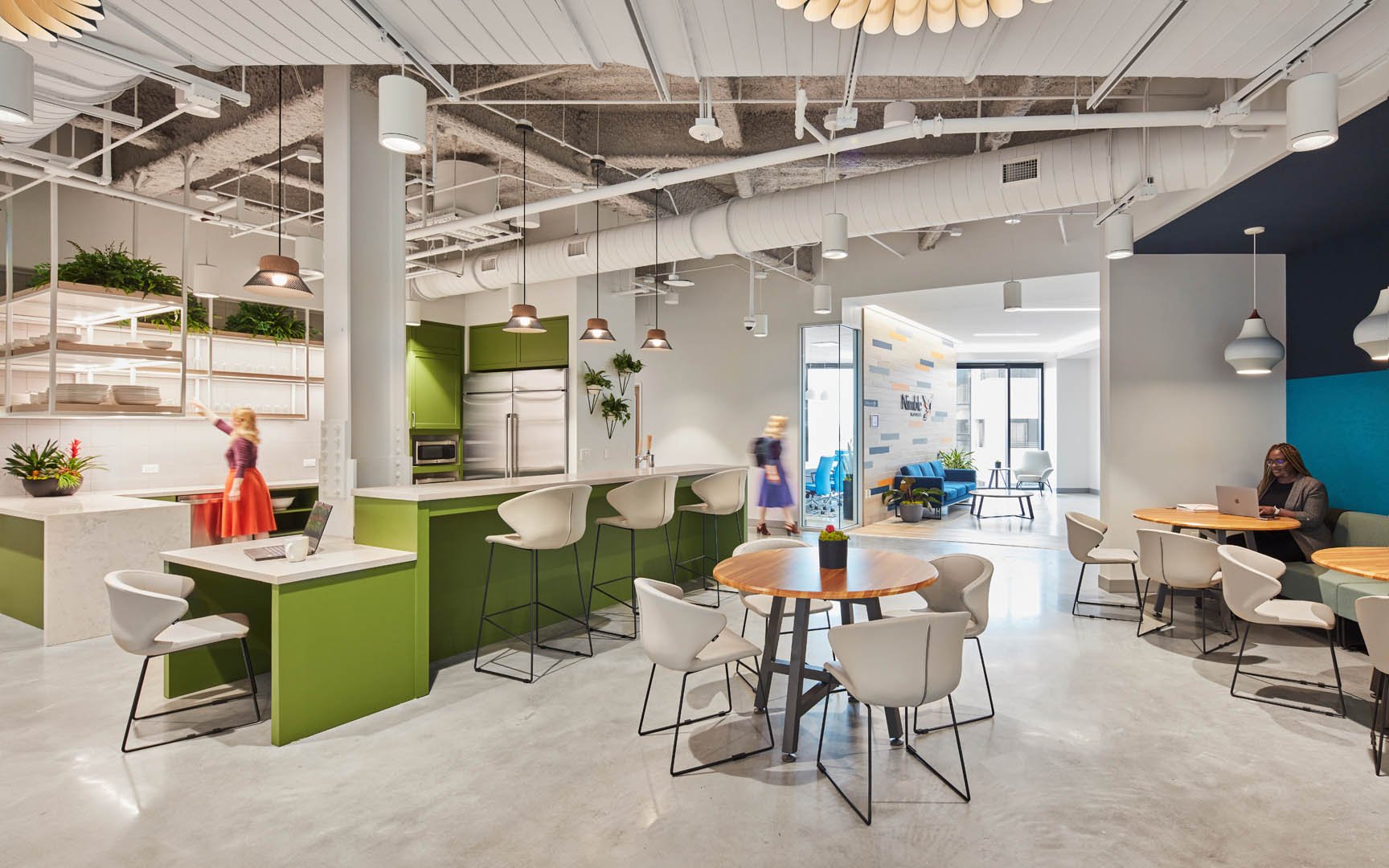 A Company  operator leases 77,000 sq ft office space