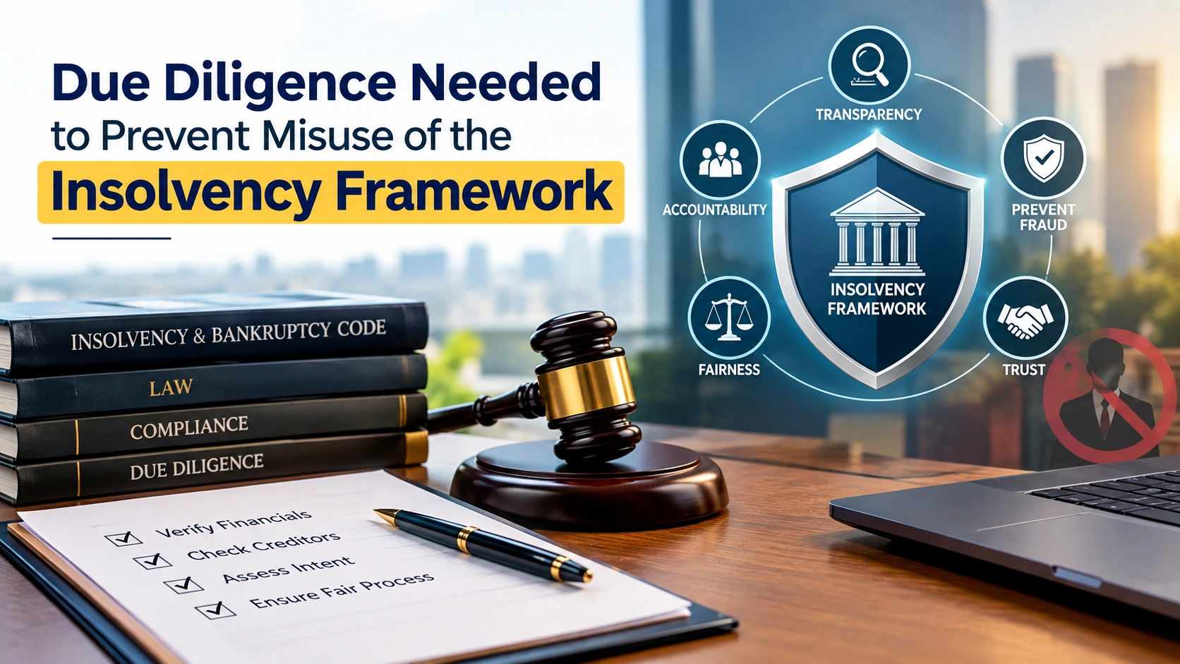 Due Diligence Needed to Prevent Misuse of the Insolvency Framework