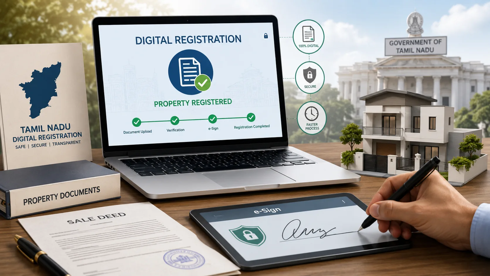 Digital Registration Now Mandatory for New Property Sales in Tamil Nadu
