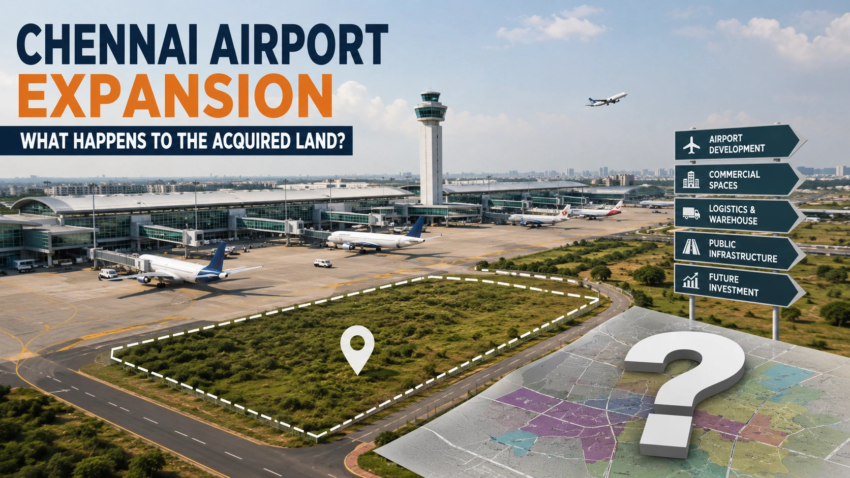 Chennai Airport Expansion What Happens to the Acquired Land