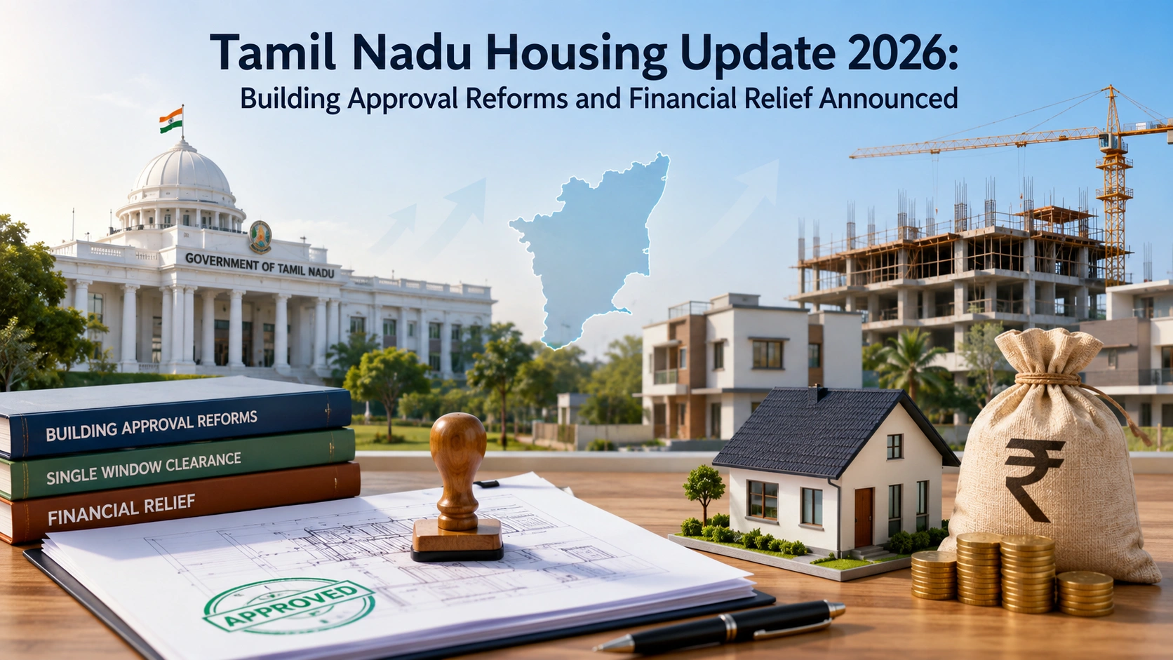 Tamil Nadu Housing Update 2026 Building Approval Reforms and Financial Relief Announced