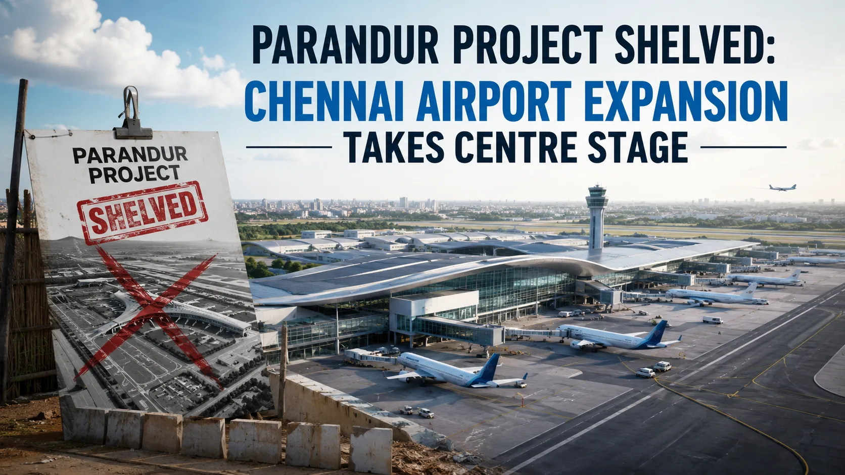 Parandur Project Shelved: Chennai Airport Expansion Takes Centre Stage