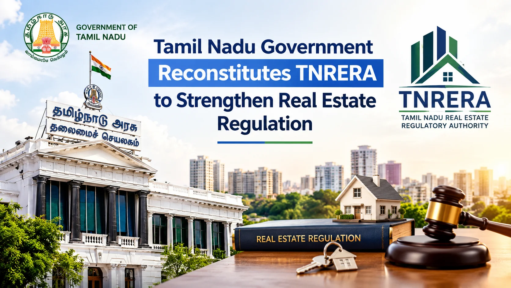 Tamil Nadu Government Reconstitutes TNRERA to Strengthen Real Estate Regulation