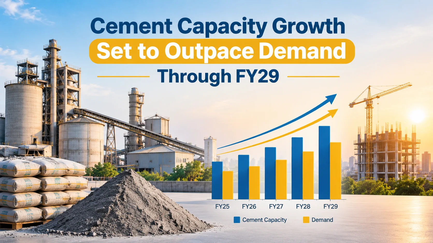 Cement Capacity Growth Set to Outpace Demand Through FY29
