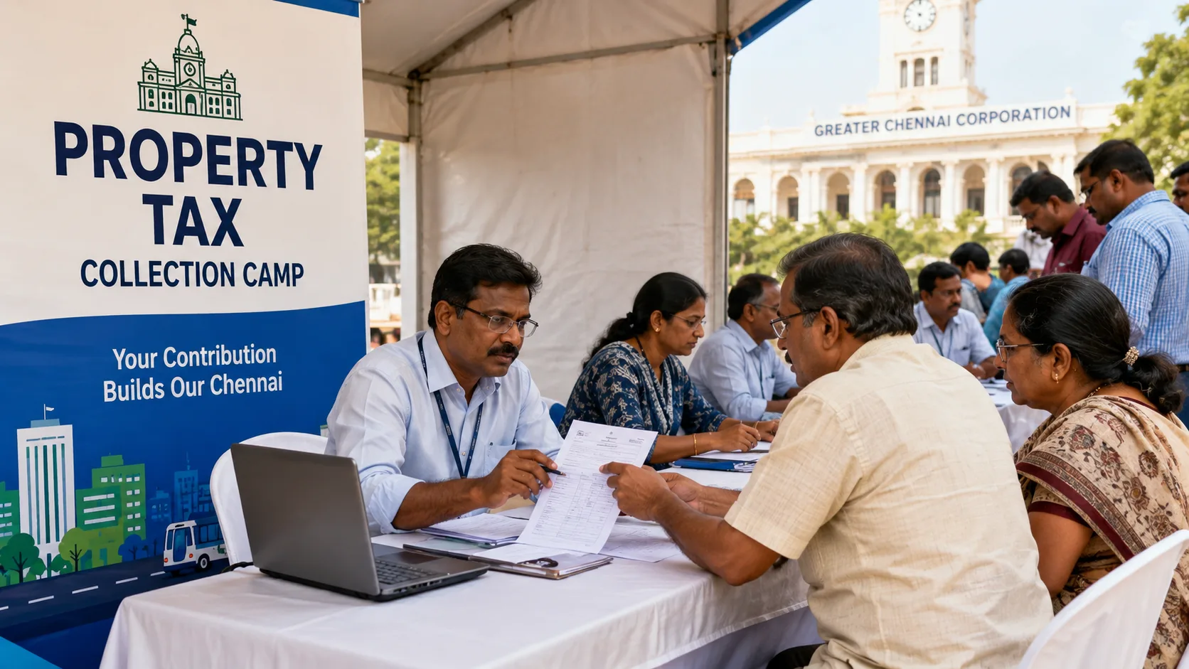 Chennai Extends Special Property Tax Collection Camps Until July 31