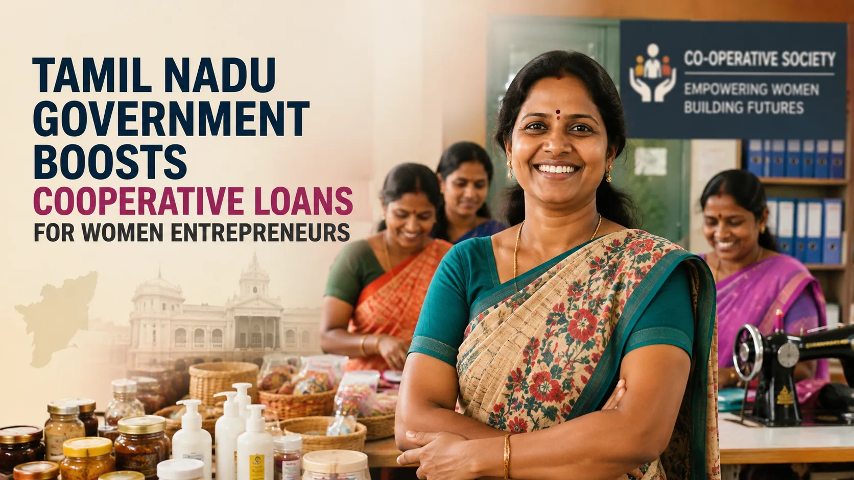 Tamil Nadu Government Boosts Cooperative Loans for Women Entrepreneurs