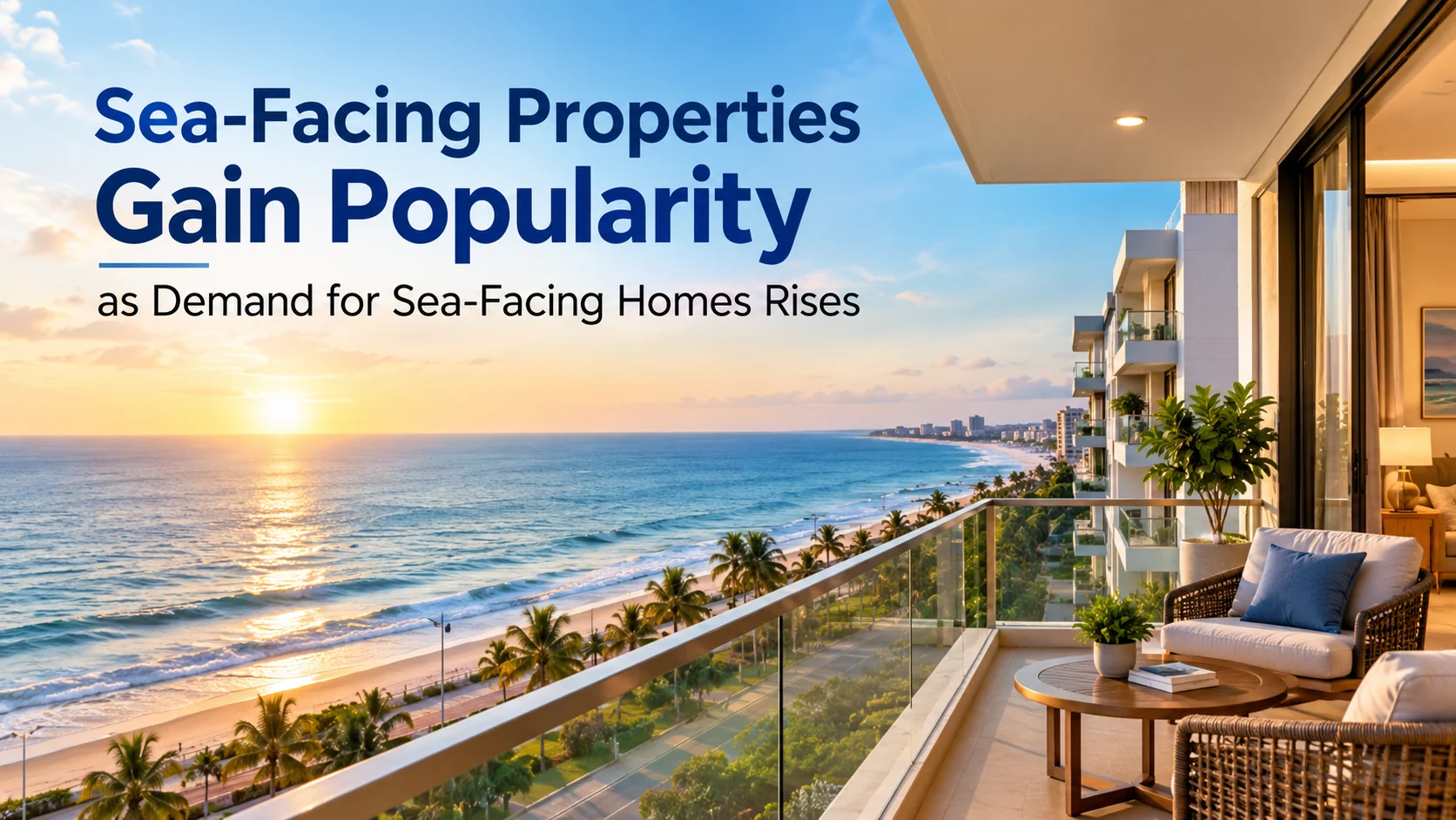 Sea facing Properties Gain Popularity as Demand for Sea Facing Homes Rises