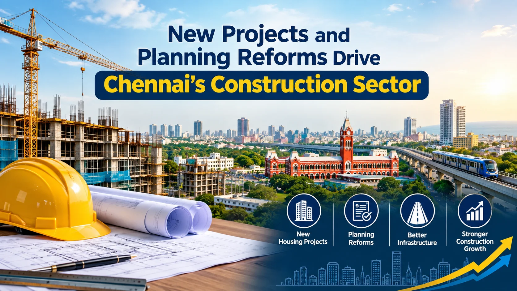 New Projects and Planning Reforms Drive Chennai’s Construction Sector