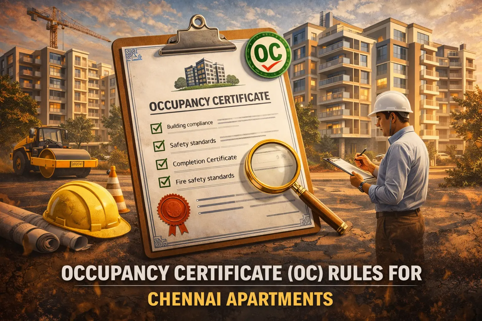 Occupancy Certificate OC Rules for Chennai Apartments