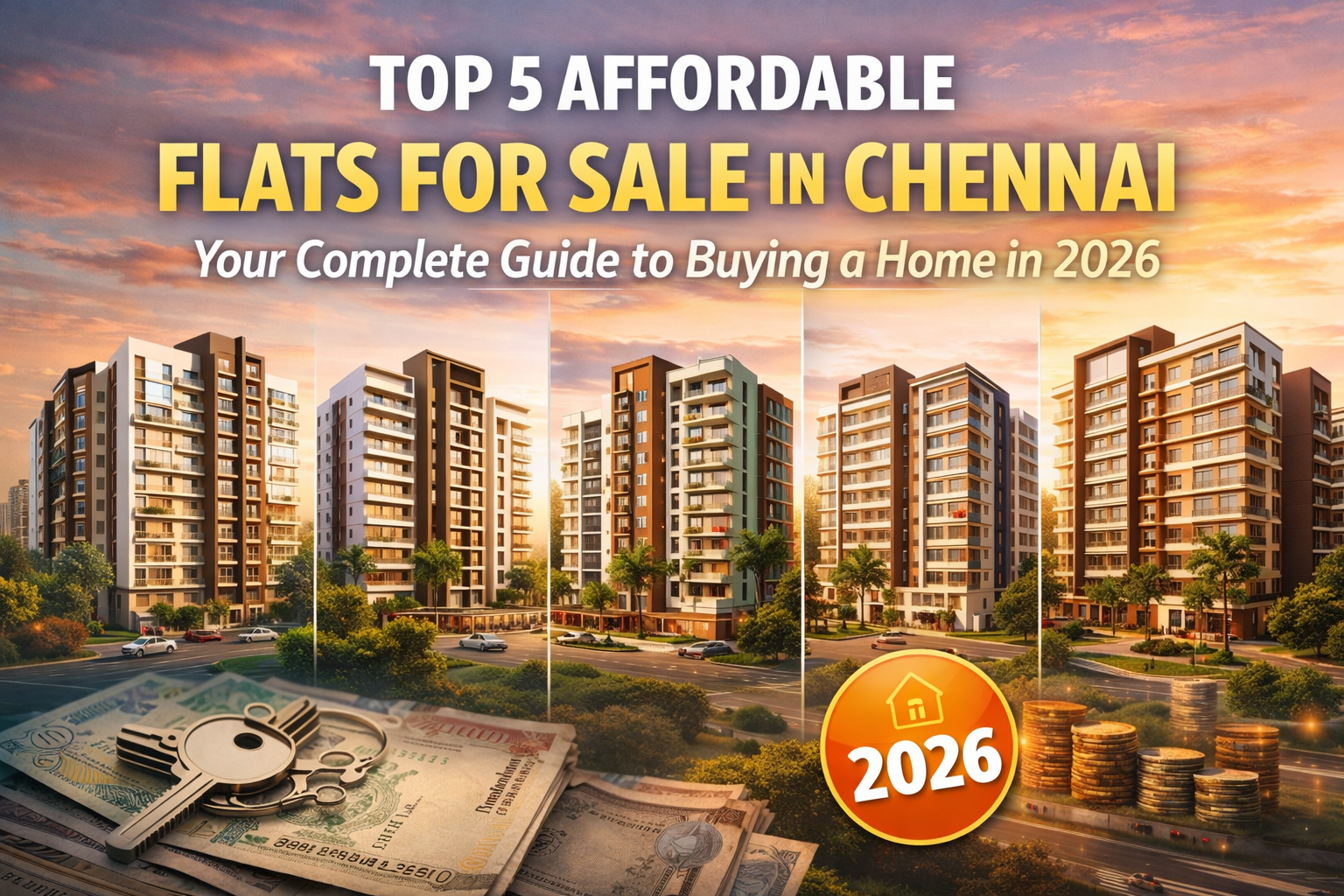 Top 5 Affordable Flats for Sale in Chennai Buying a Home in 2026