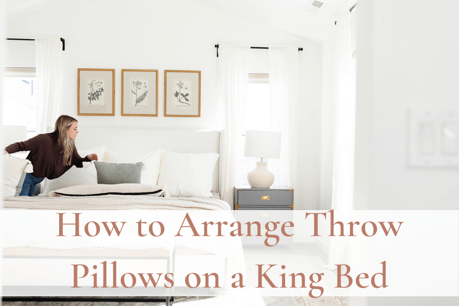 Style up a bed with cushions and throws