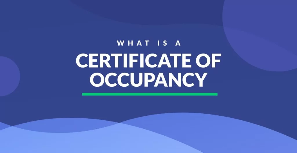 What is Occupancy Certificate