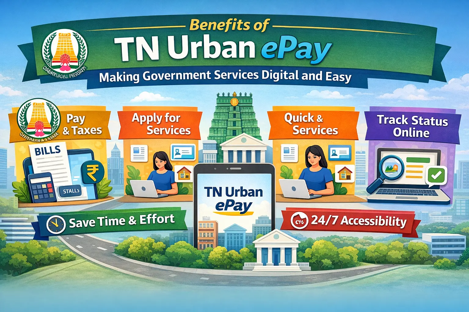 Benefits of TN Urban ePay Making Government Services Digital and Easy
